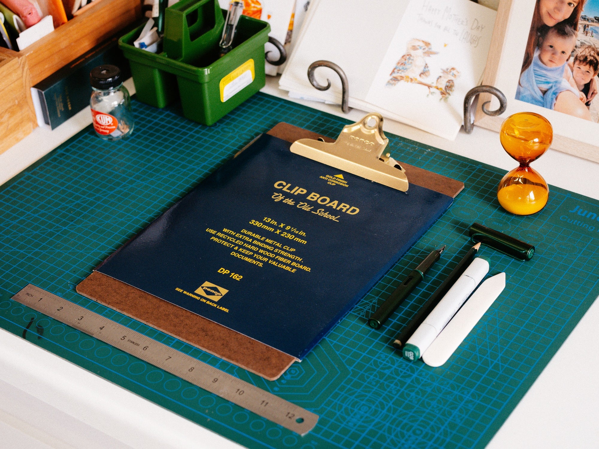 Penco Old School Clipboard A4 Gold Clip – Premium Clipboard Australia