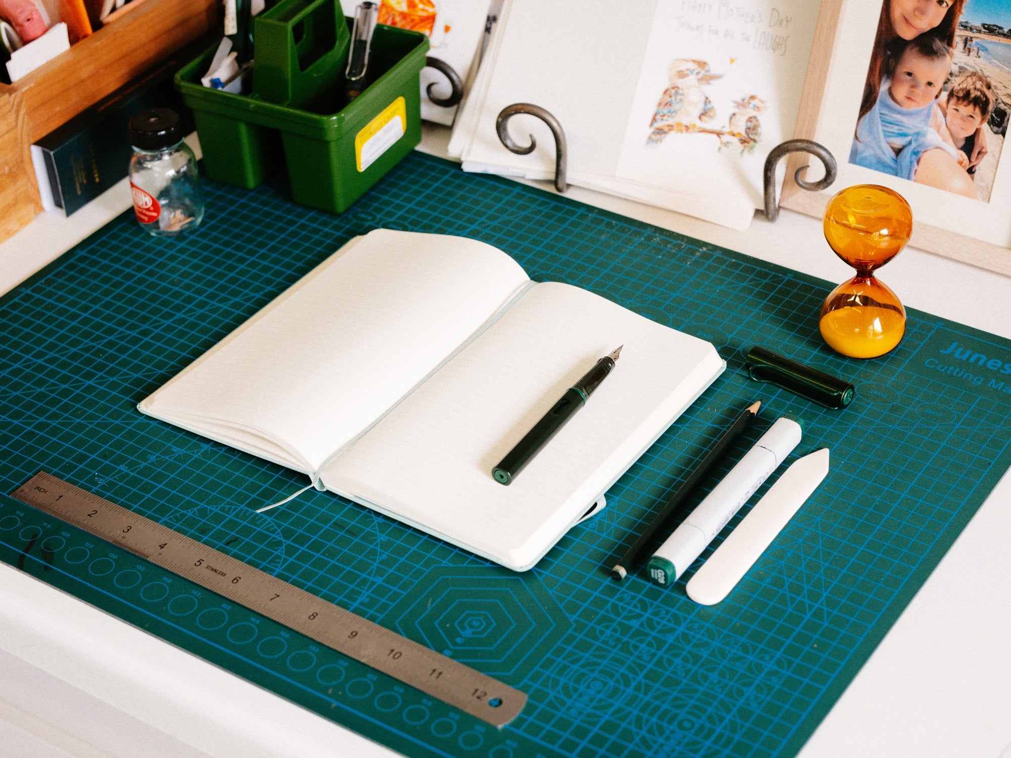 Moleskine Classic Hard Cover Notebook Ruled Large Sage – Premium Notebook Australia - Well Drawn