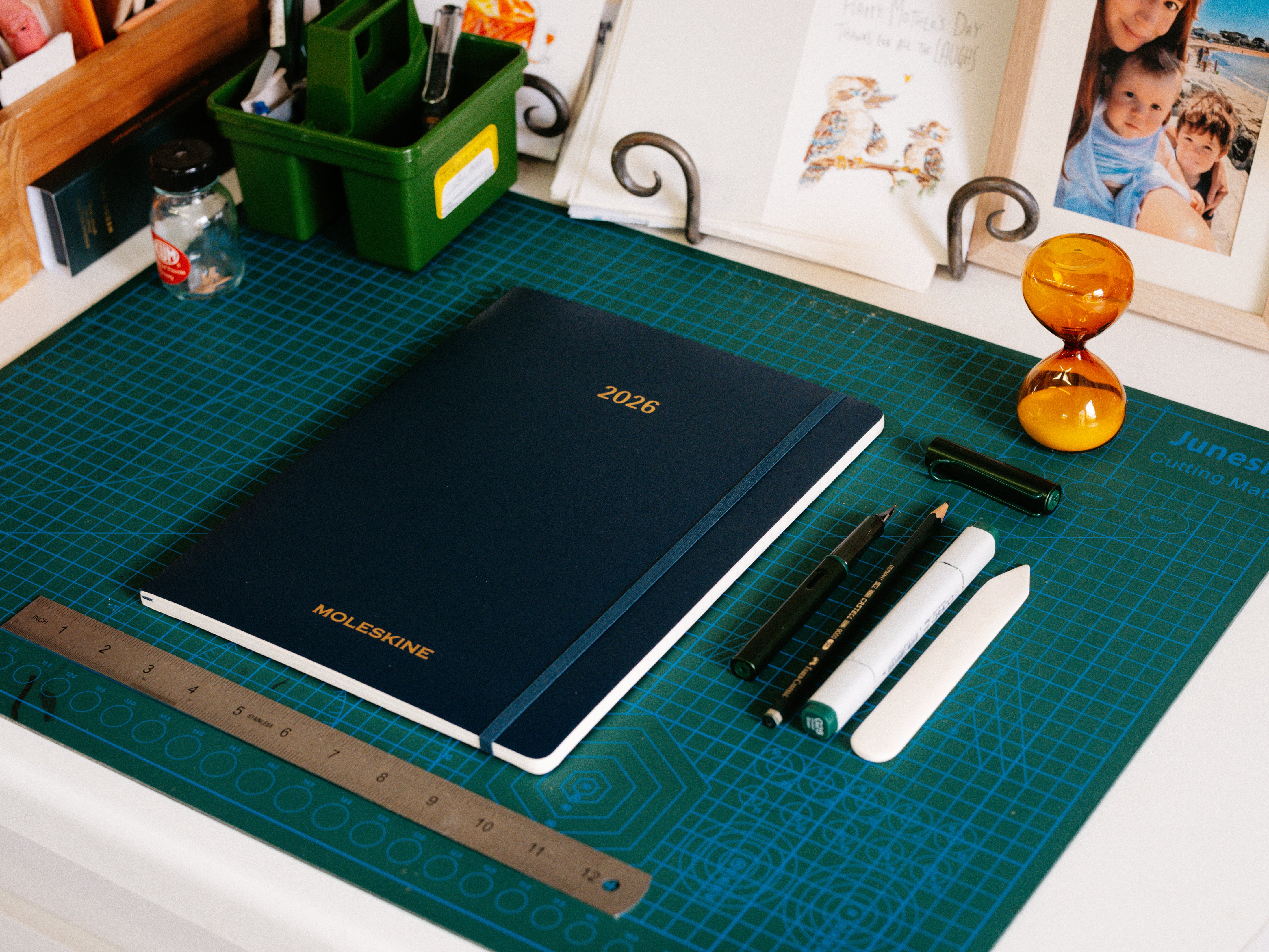 Moleskine - 2025 - 15 Month Weekly Vertical Soft Cover Planner - Extra Extra Large - Sapphire Blue