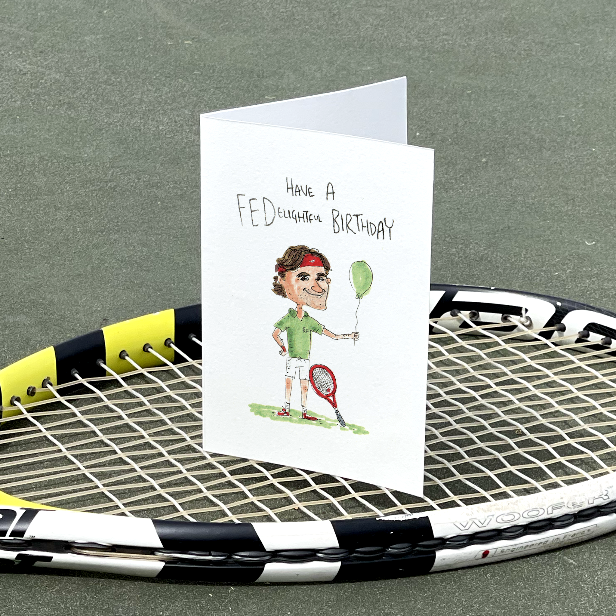 Have A FEDelightful Birthday - TENNIS FANS collection