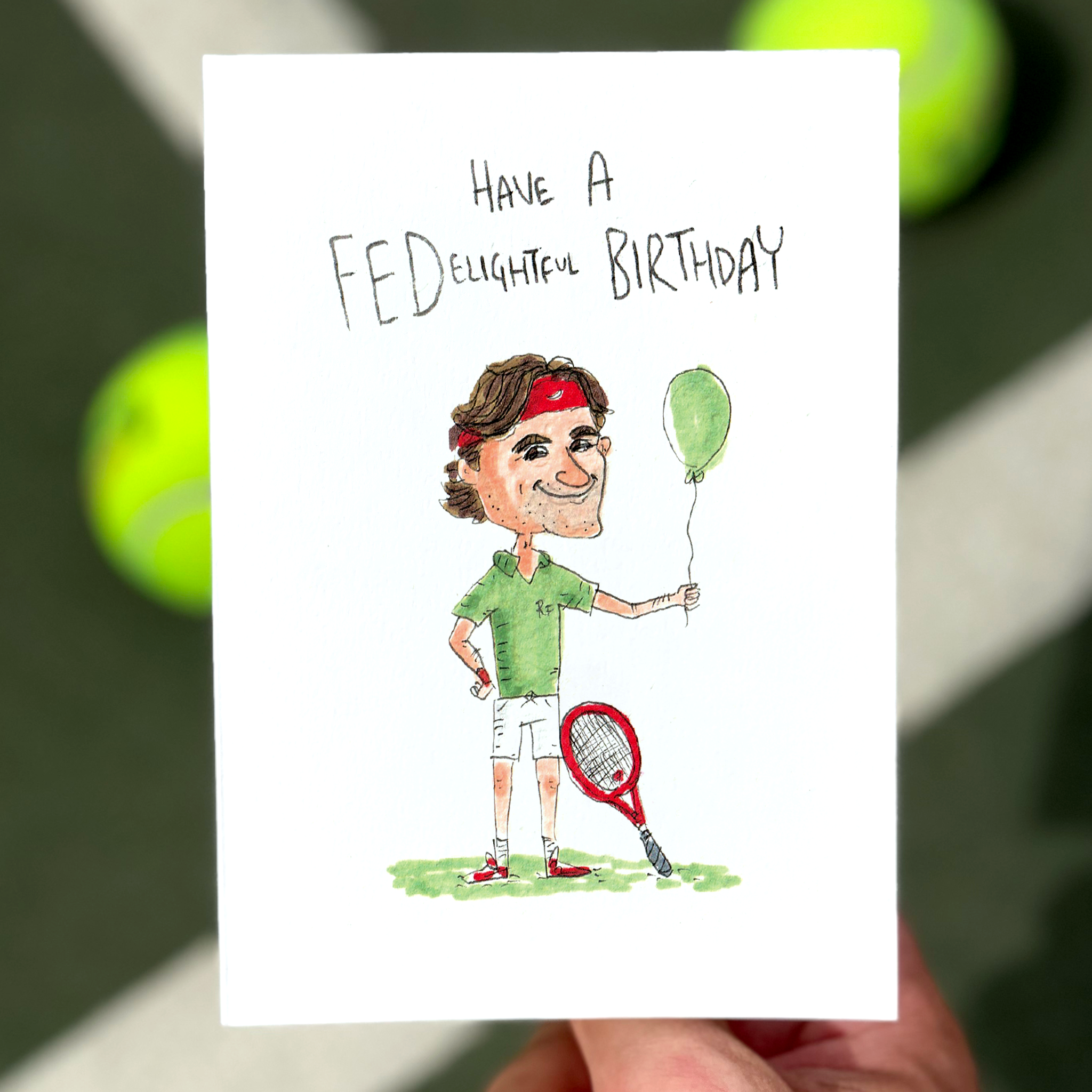 Have A FEDelightful Birthday - TENNIS FANS collection