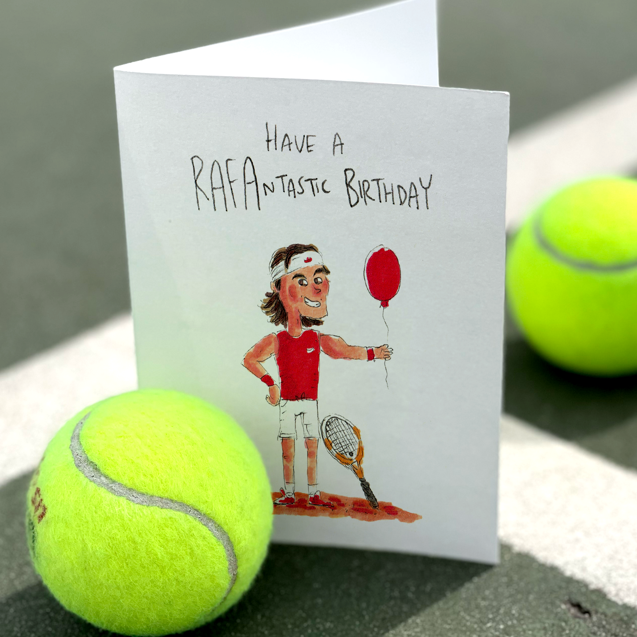 Have a RAFAntastic Birthday - TENNIS FANS collection
