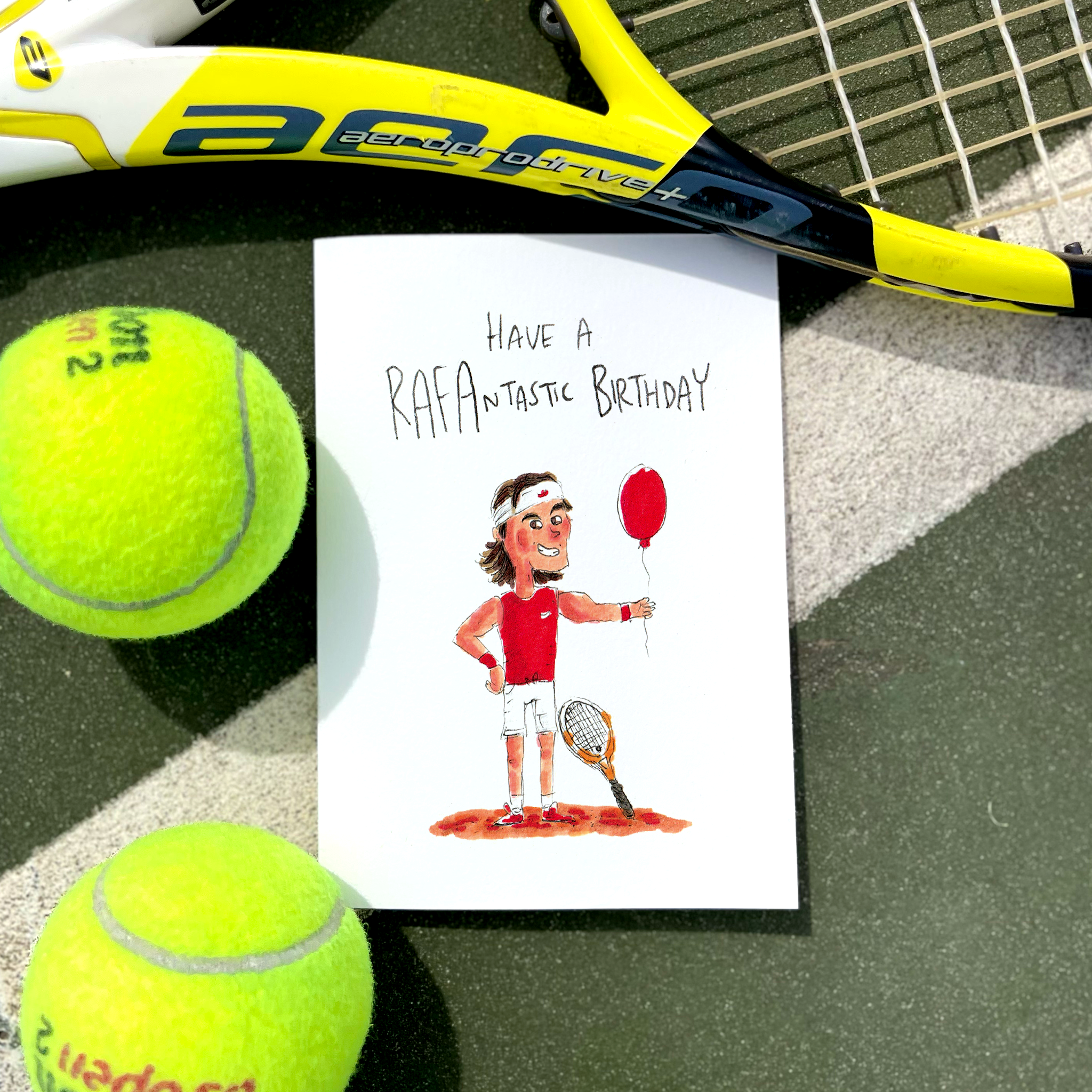 Have a RAFAntastic Birthday - TENNIS FANS collection