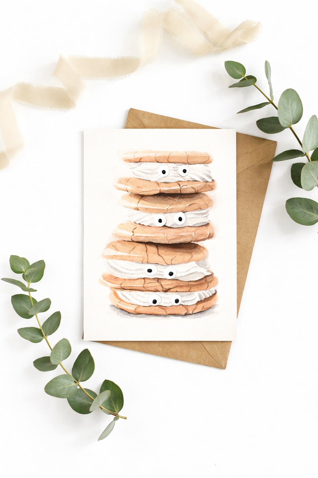 Spookie Cookies Card - Well Drawn