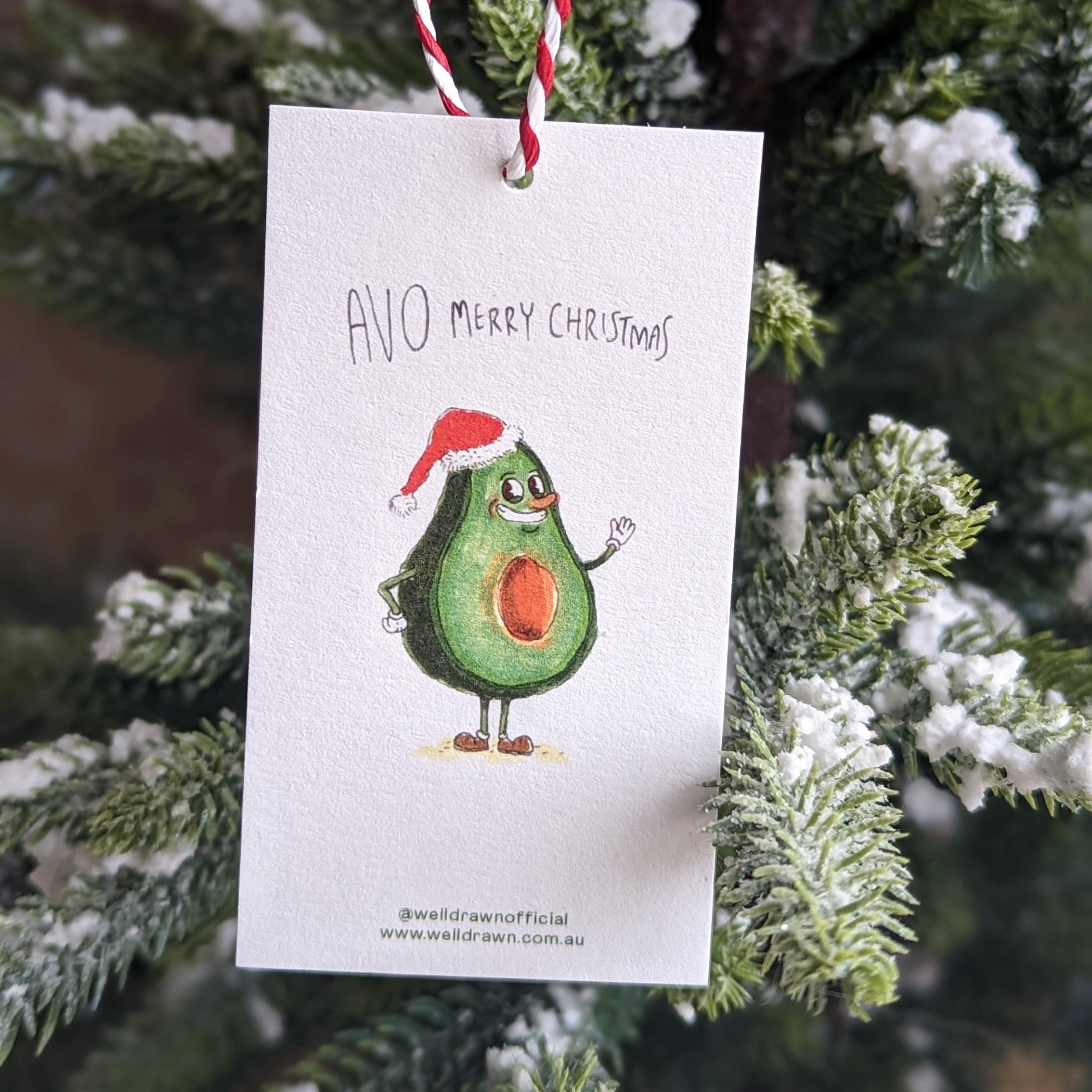 Christmas Gift Tags with String - 6 Bundle pack