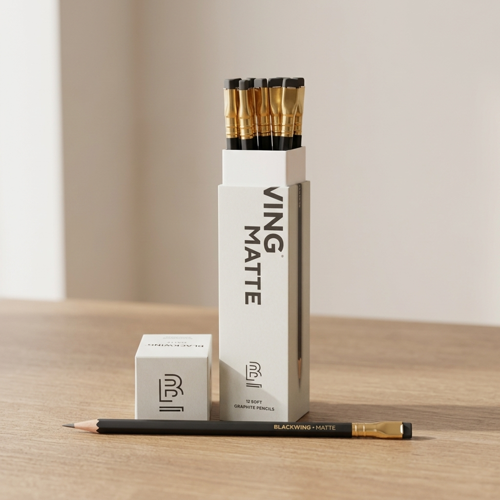 Blackwing - Graphite Pencils - Pack of 12 - Matte - Well Drawn