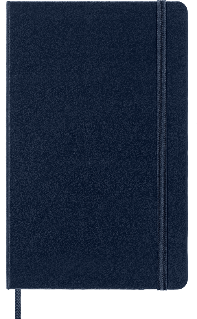 Moleskine Classic Hard Cover Notebook Ruled Large Sapphire Blue – Premium Notebook Australia
