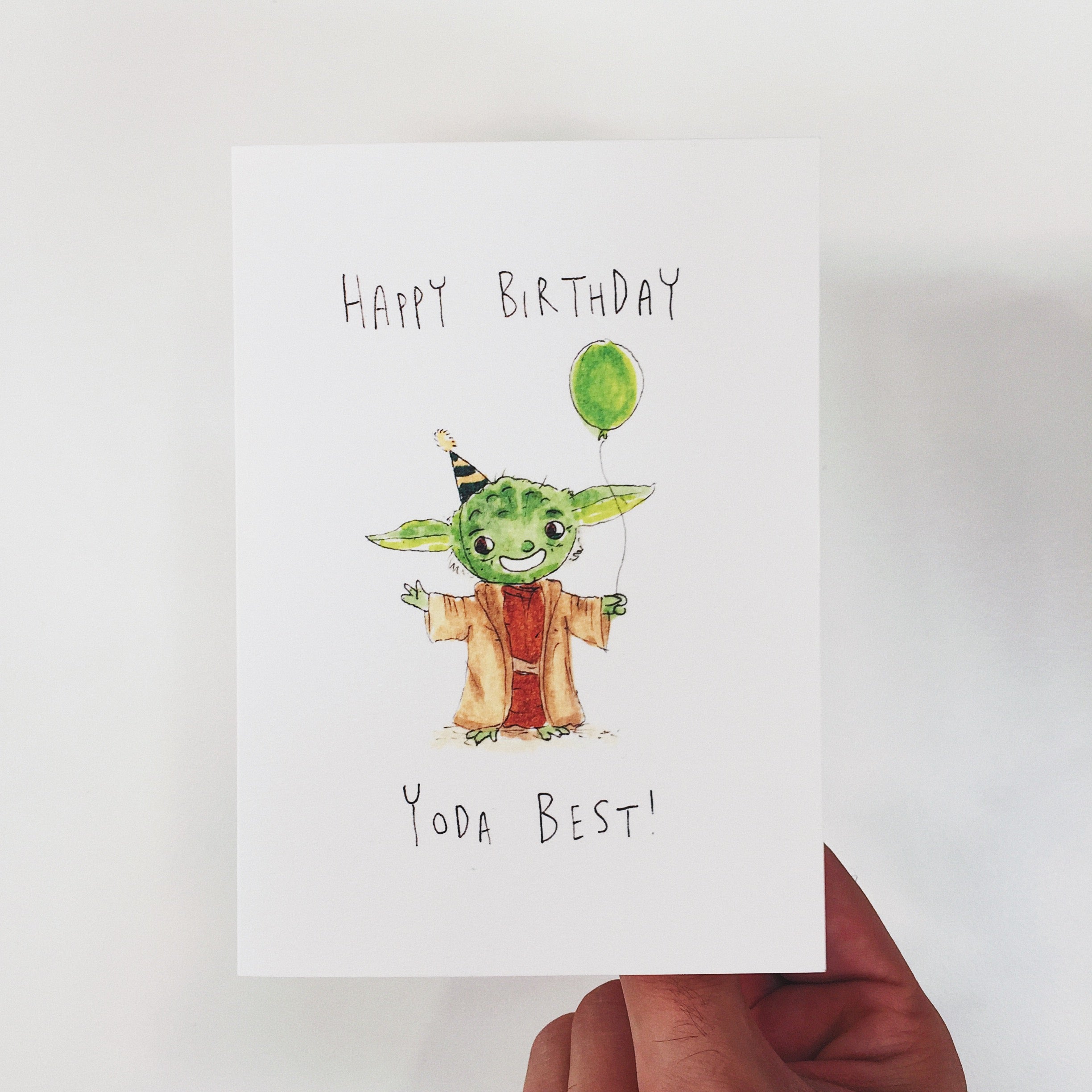 Happy Birthday, Yoda Best greeting card lifestyle photo