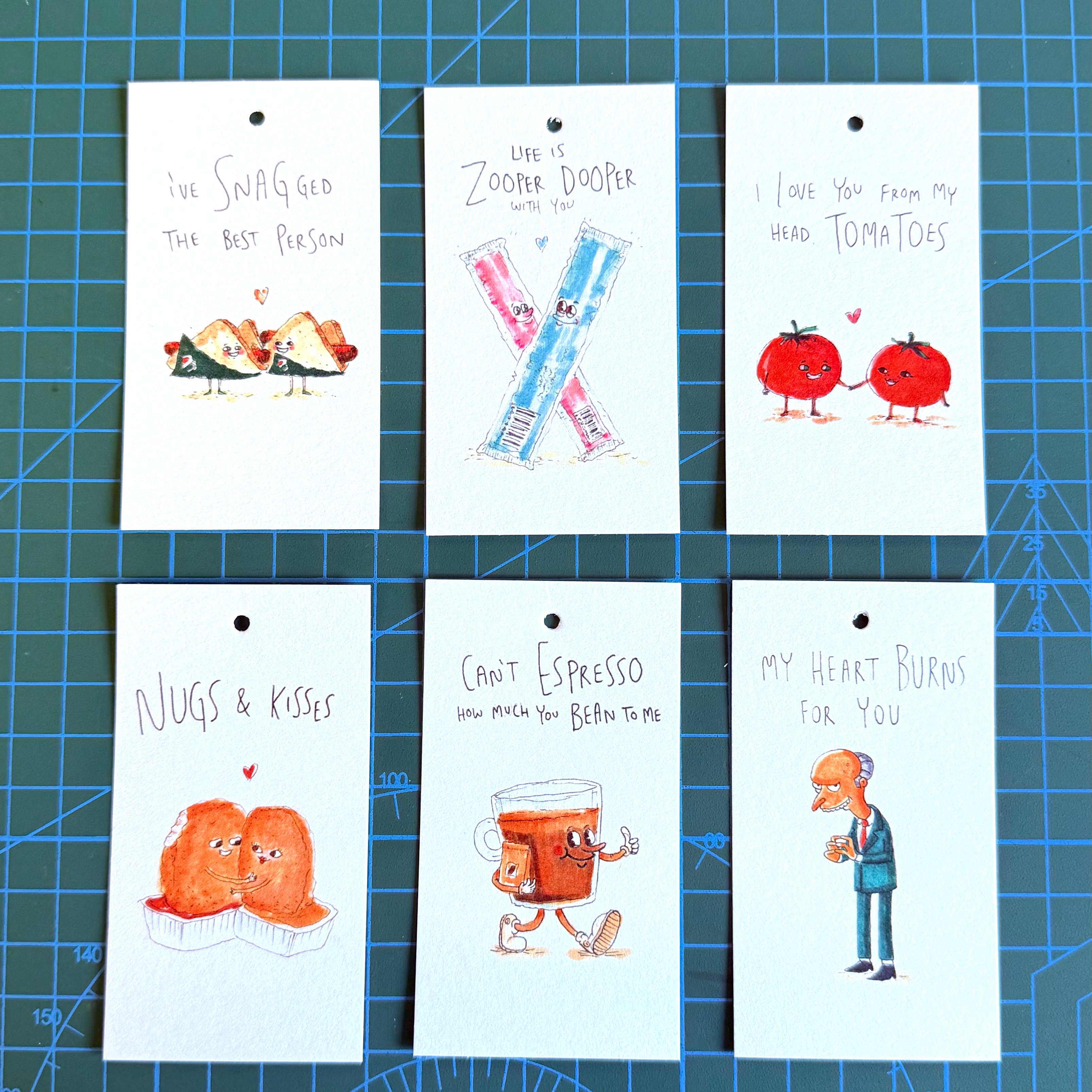 Best Sellers Tags - 2026 Range - with String - 6 Bundle pack