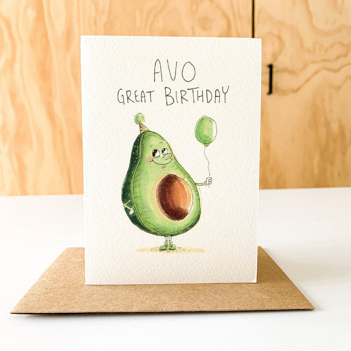 Avo Great Birthday | Well Drawn A6 birthday greeting card photo 7 of 9