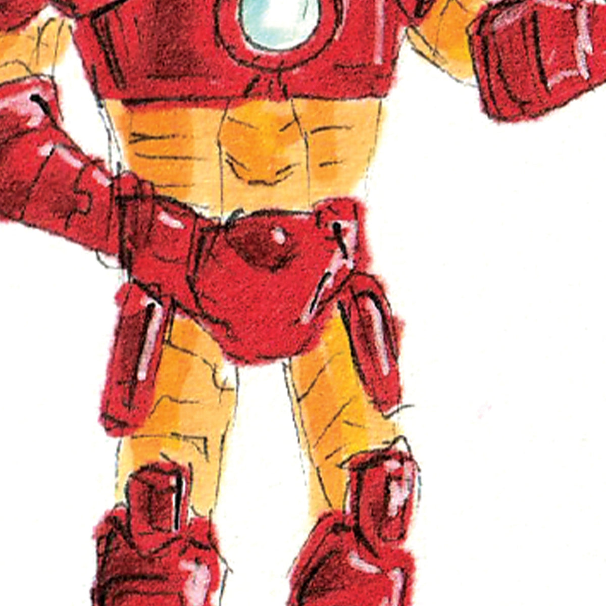 Have an IRONcredible Birthday | Well Drawn A6 birthday greeting card photo 9 of 9
