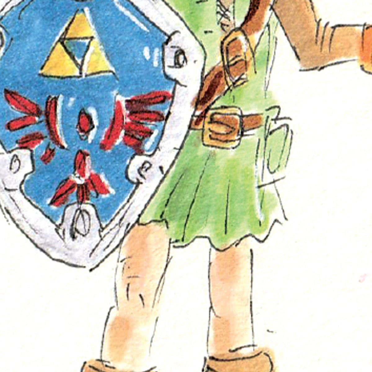zelda video game birthday card by Well Drawn Australia, gallery product photo 9