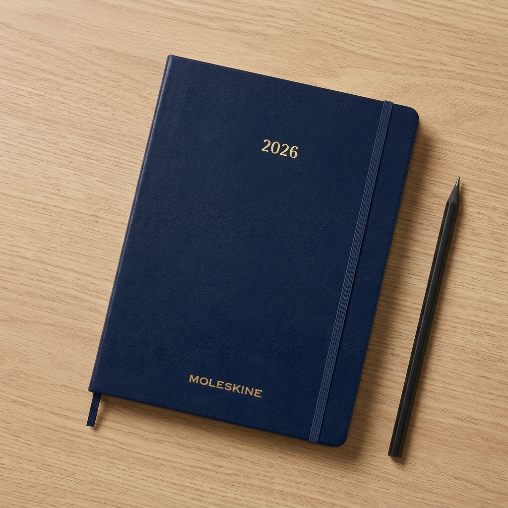 Moleskine - 2025 - 15 Month Weekly Vertical Soft Cover Planner - Extra Extra Large - Sapphire Blue - Well Drawn
