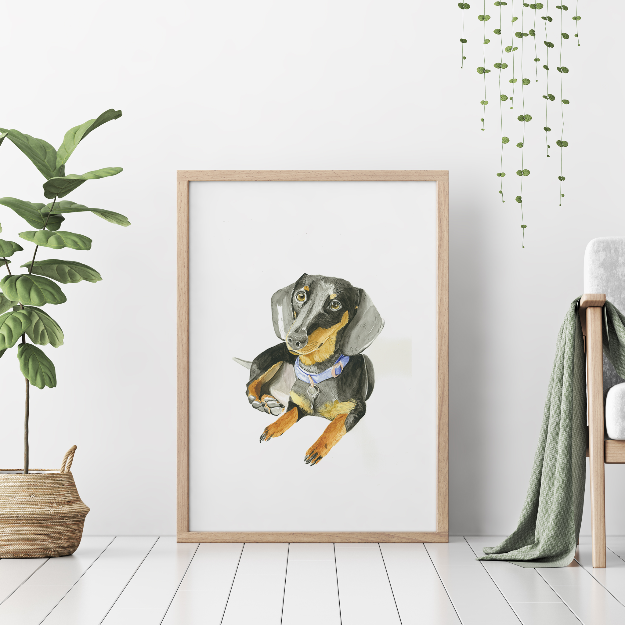 Custom Pet Portrait by Eva - Well Drawn