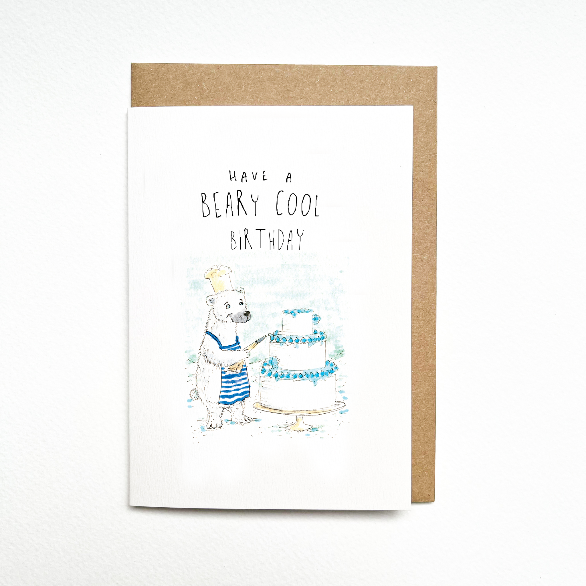Have a Beary Cool Birthday - Well Drawn
