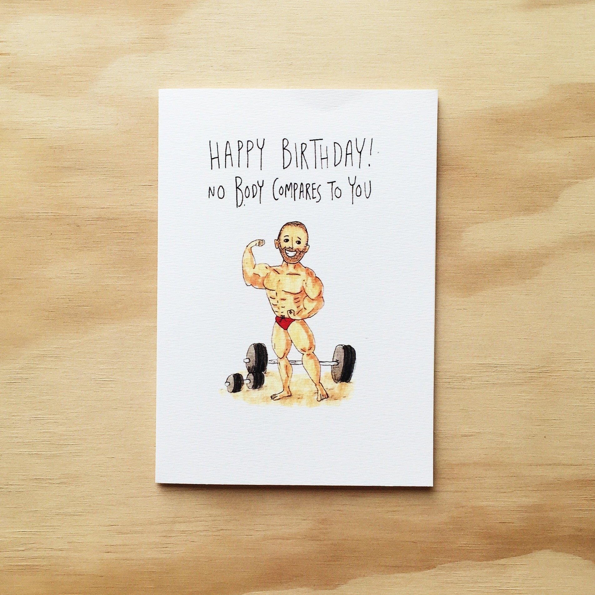 No Body Compares To You | lovely card | unique card  |  cards  