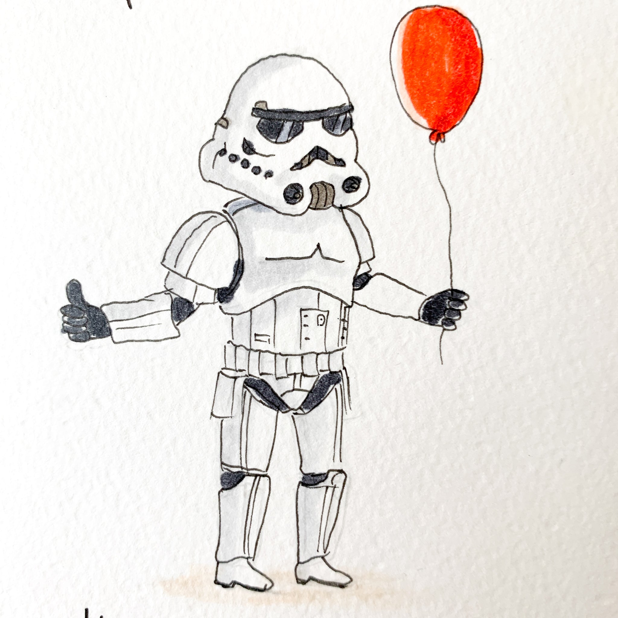 Happy Birthday Trooper, Have a Blast | lovely card | hand-made card | card