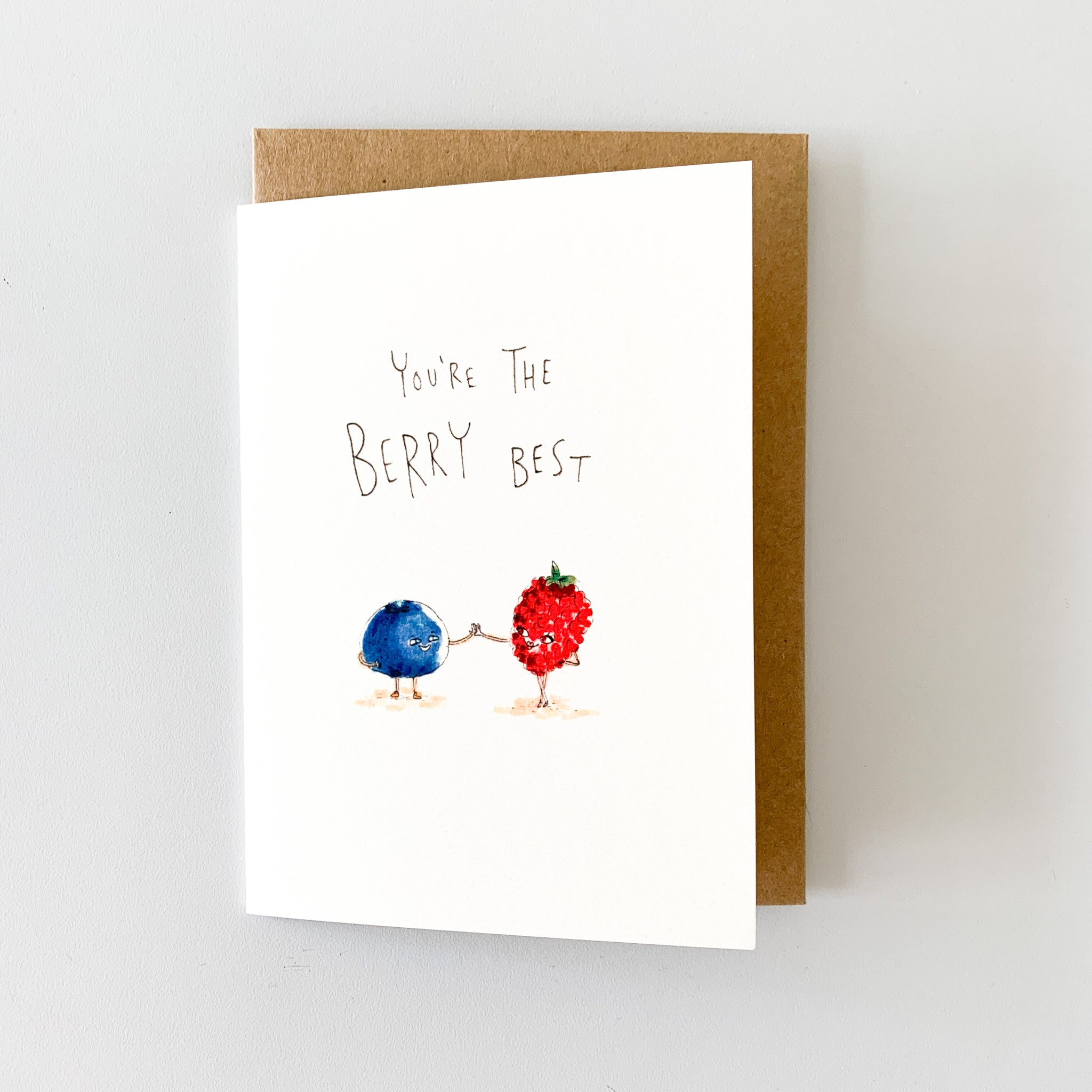 You're The Berry Best | unique card | lovely card |" hand-made card  