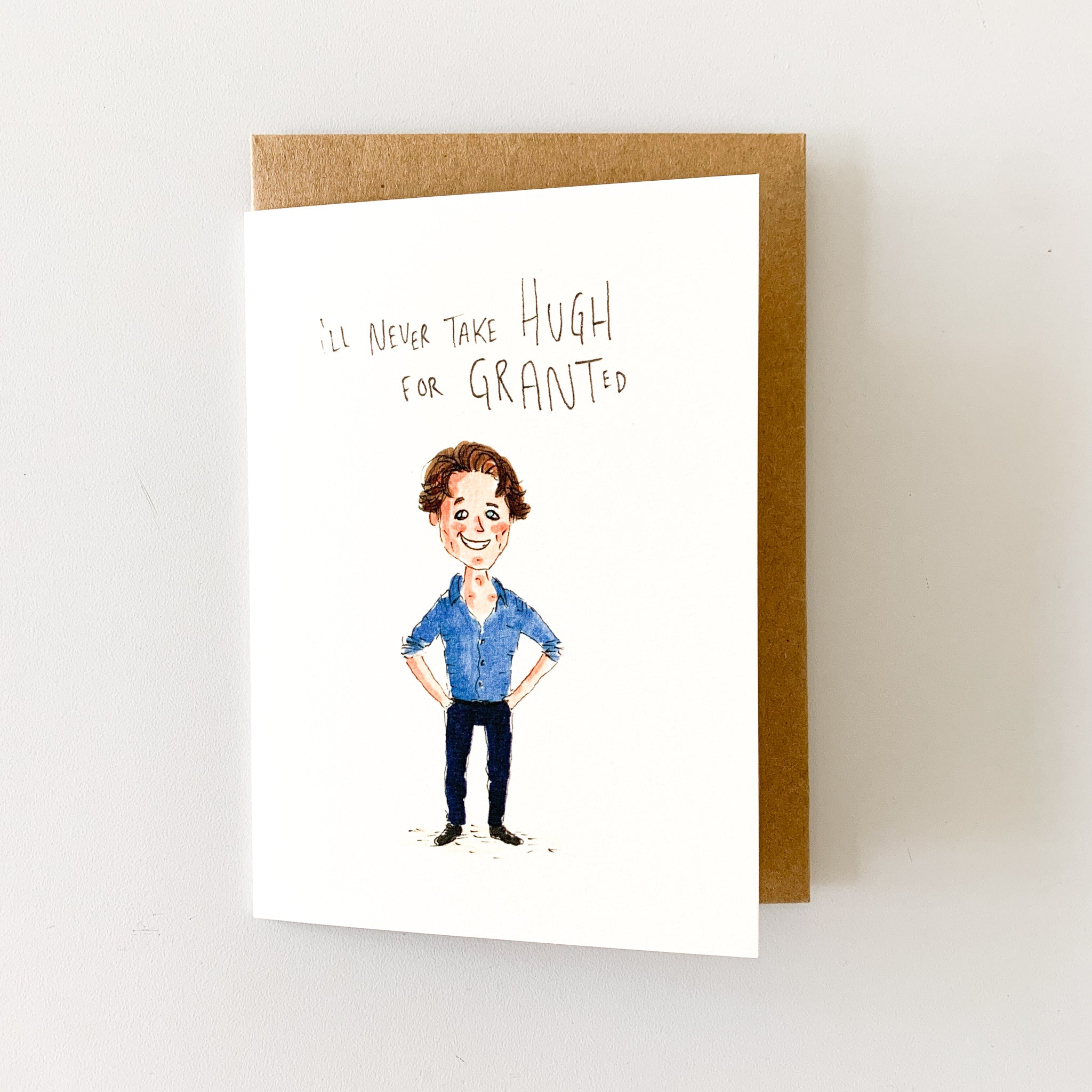 I'll Never Take Hugh For Granted | hand-made card  | card