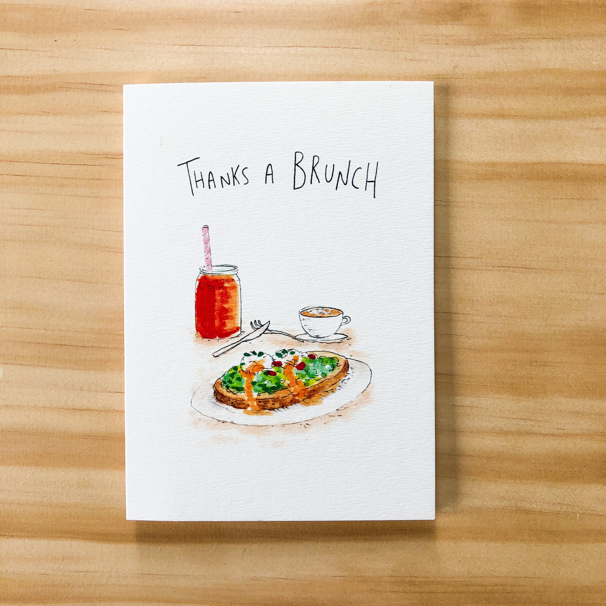 Thanks a Brunch - Well Drawn