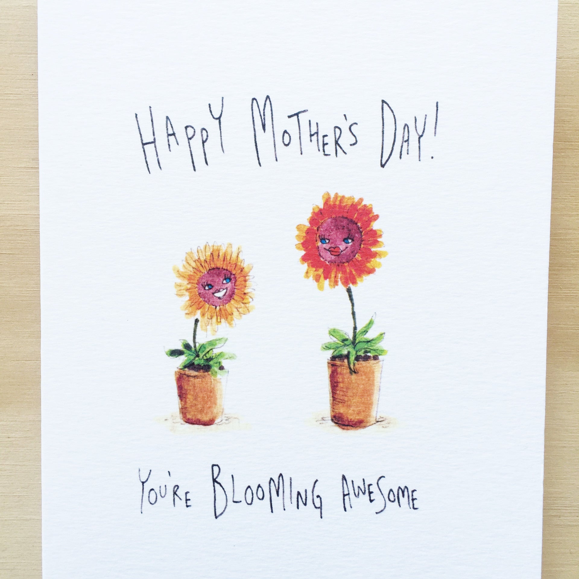 Happy Mother's Day, You're Blooming Awesome - Well Drawn