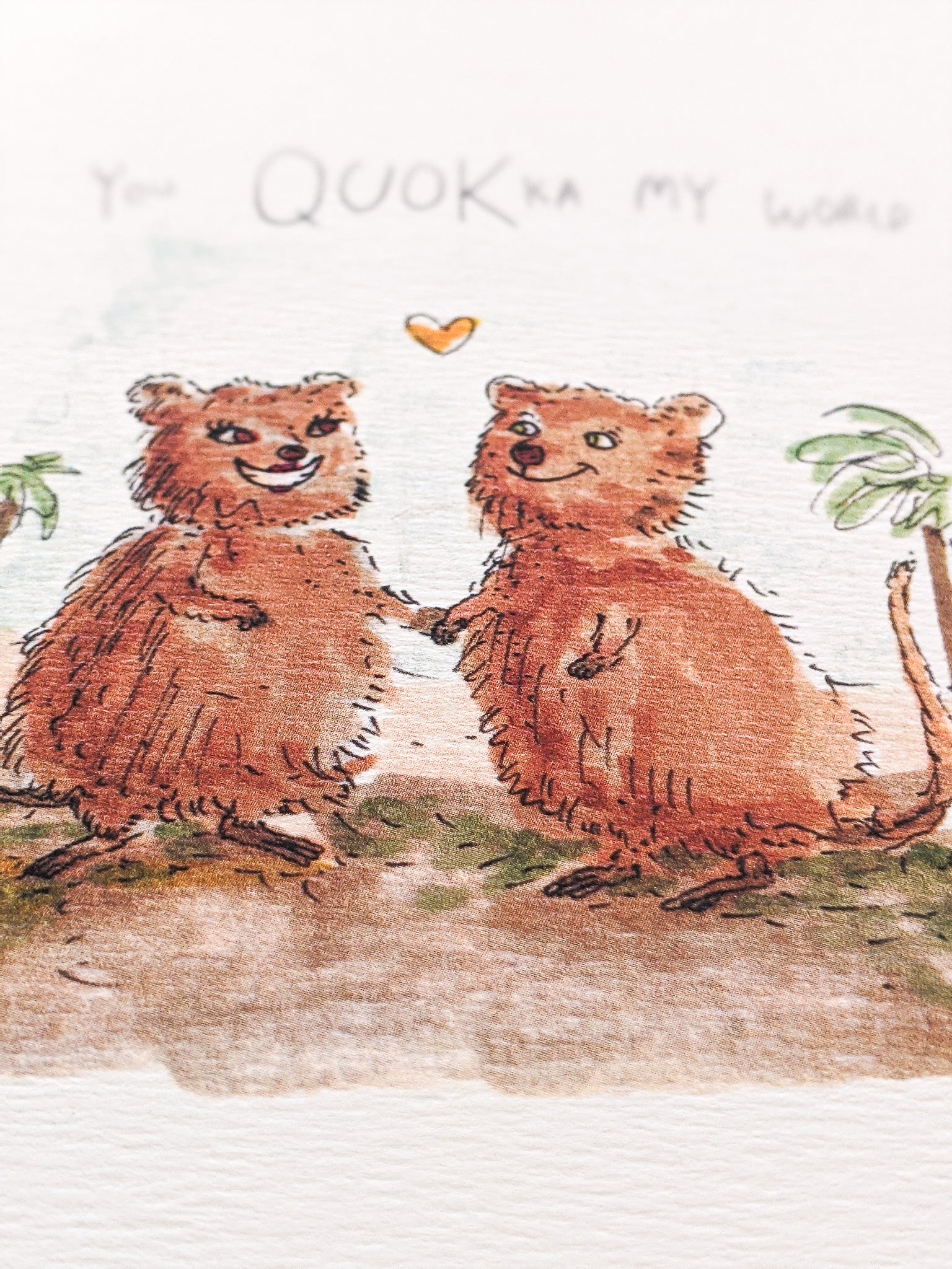  You Quokka My World | lovely card |  hand-made card | cards