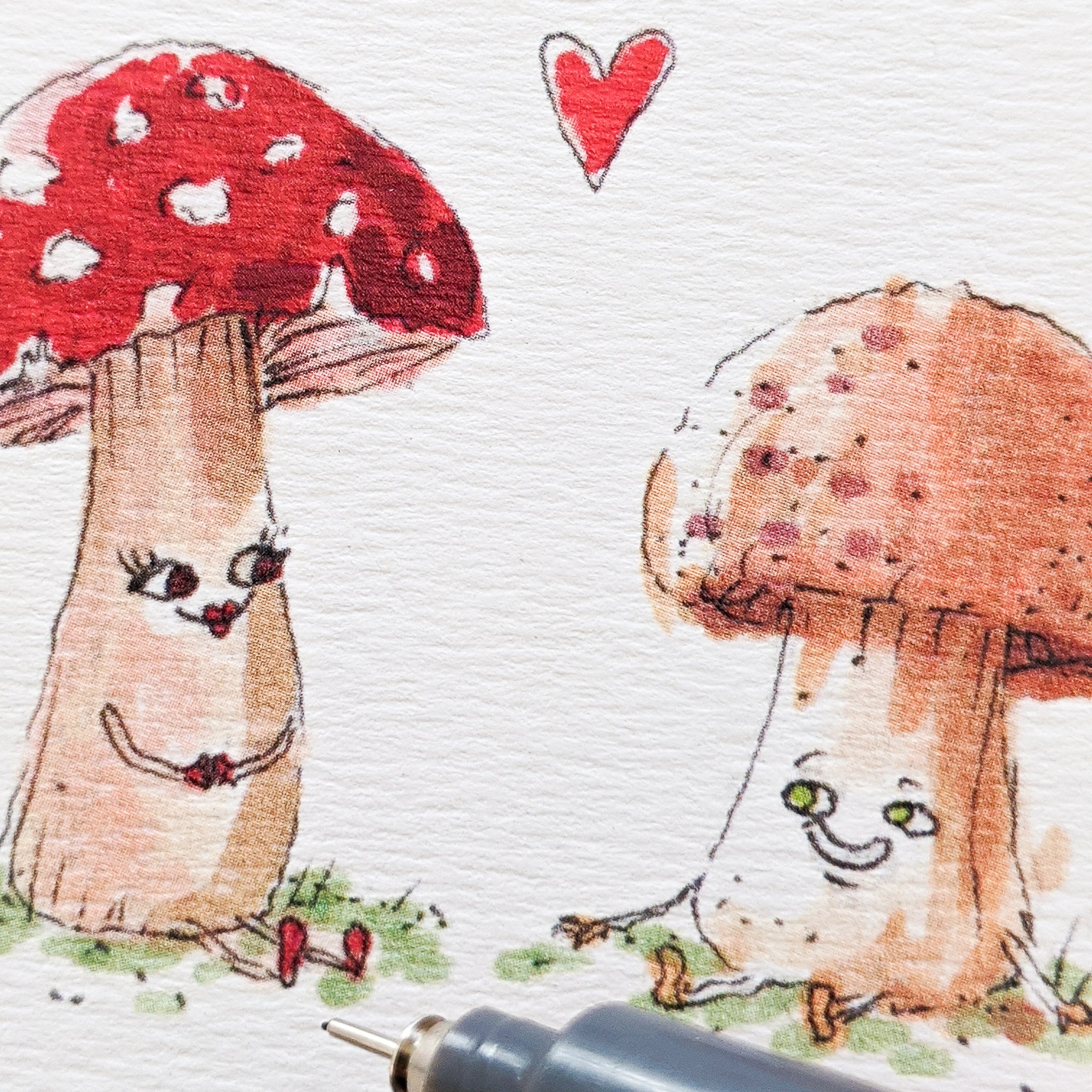 I Have So Mushroom In My Heart For You - Well Drawn