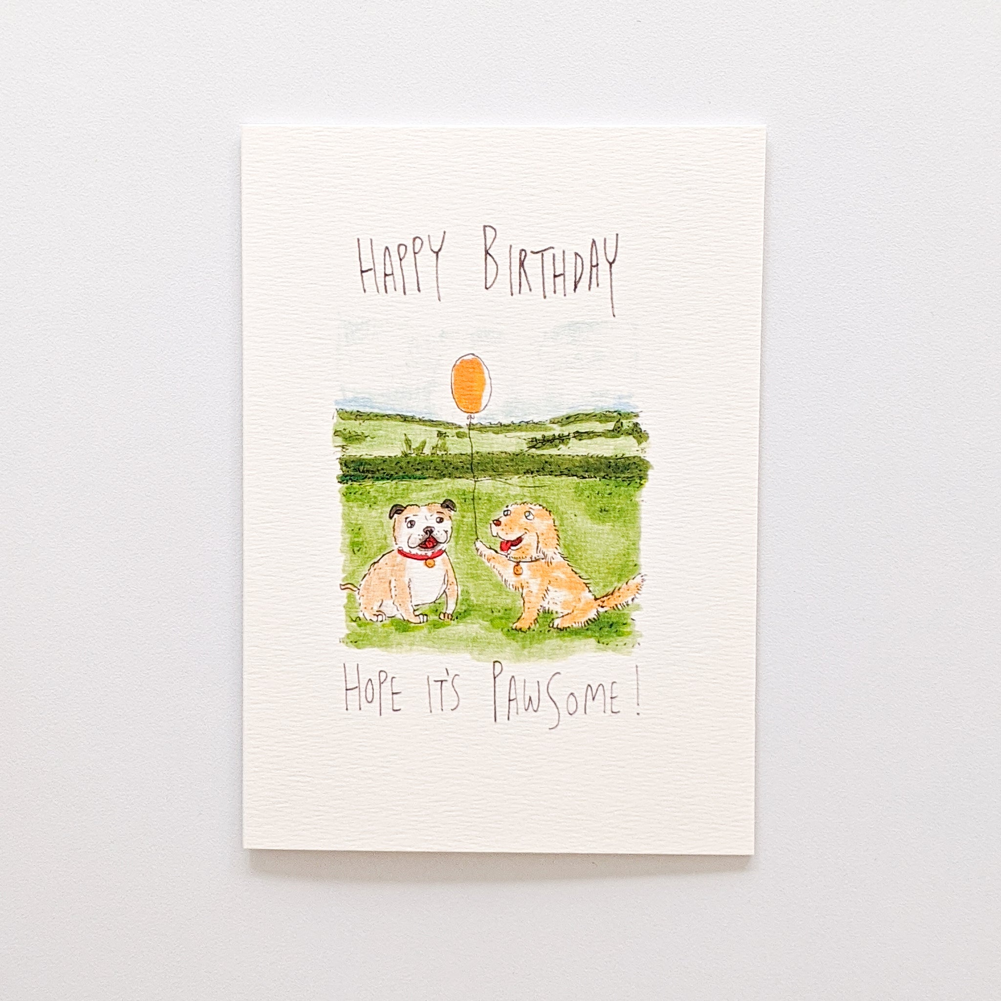 Happy Birthday, Hope its Pawesome | lovely card | hand-made card | cards