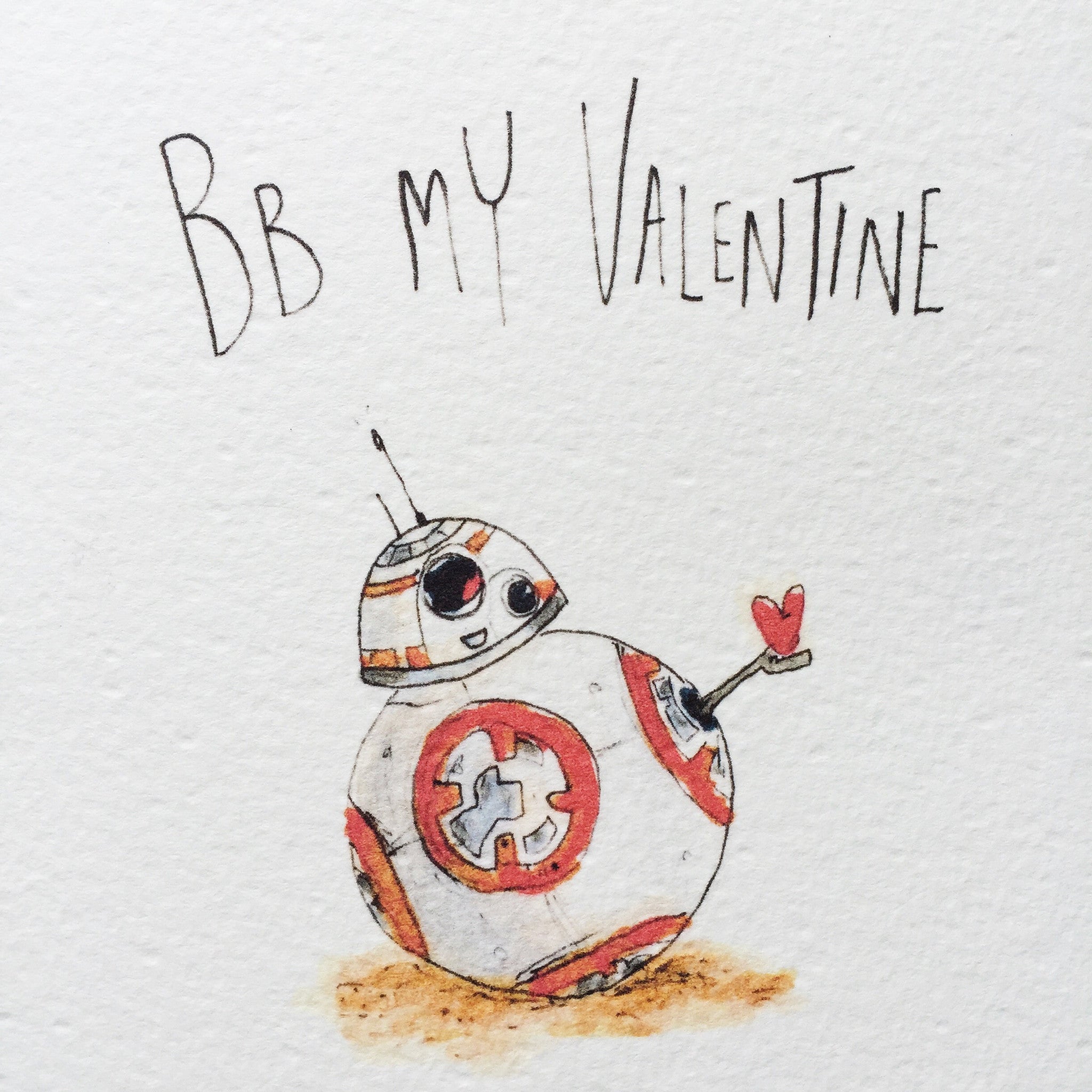 BB My Valentine - Well Drawn