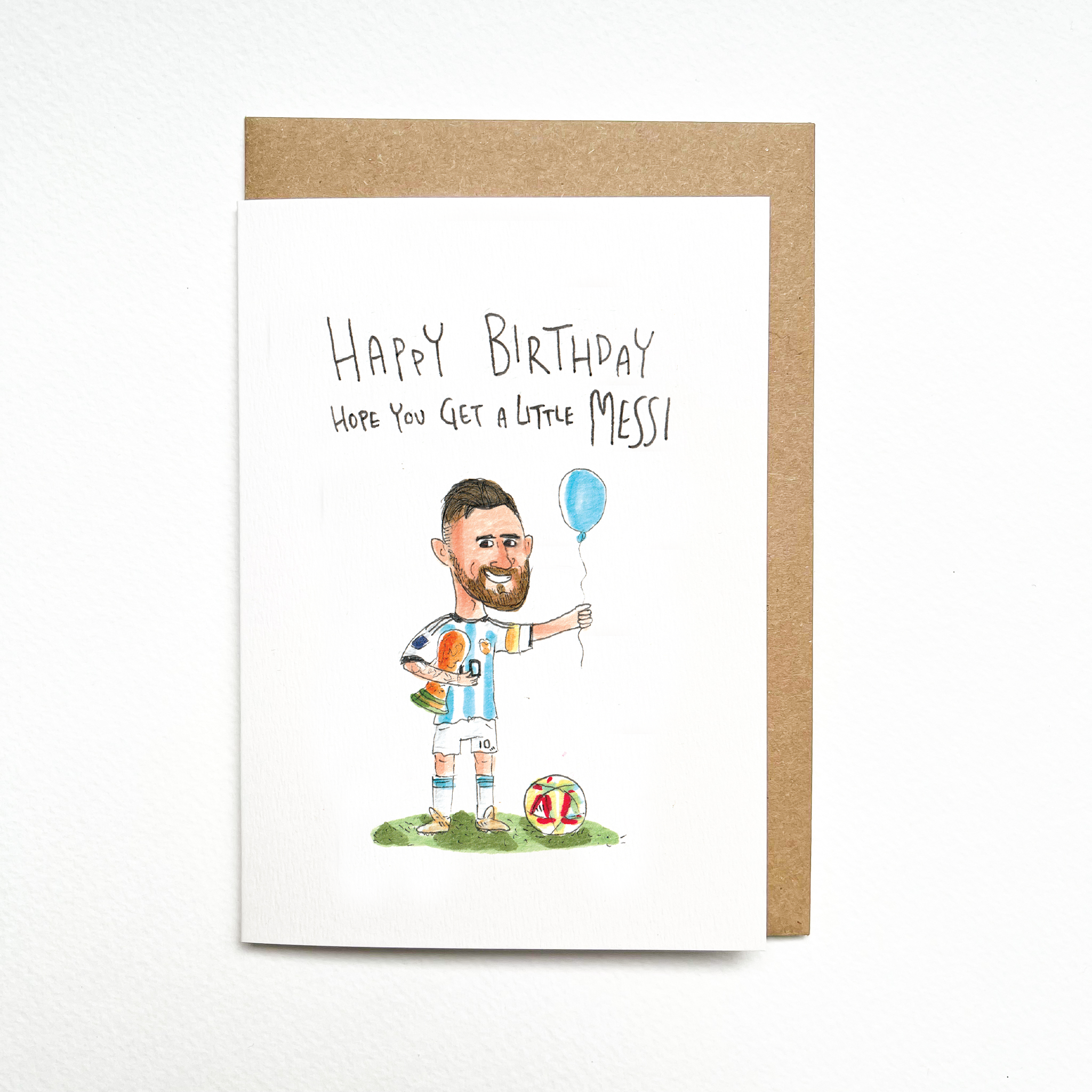 Happy Birthday, hope you get a Little Messi - Football fans
