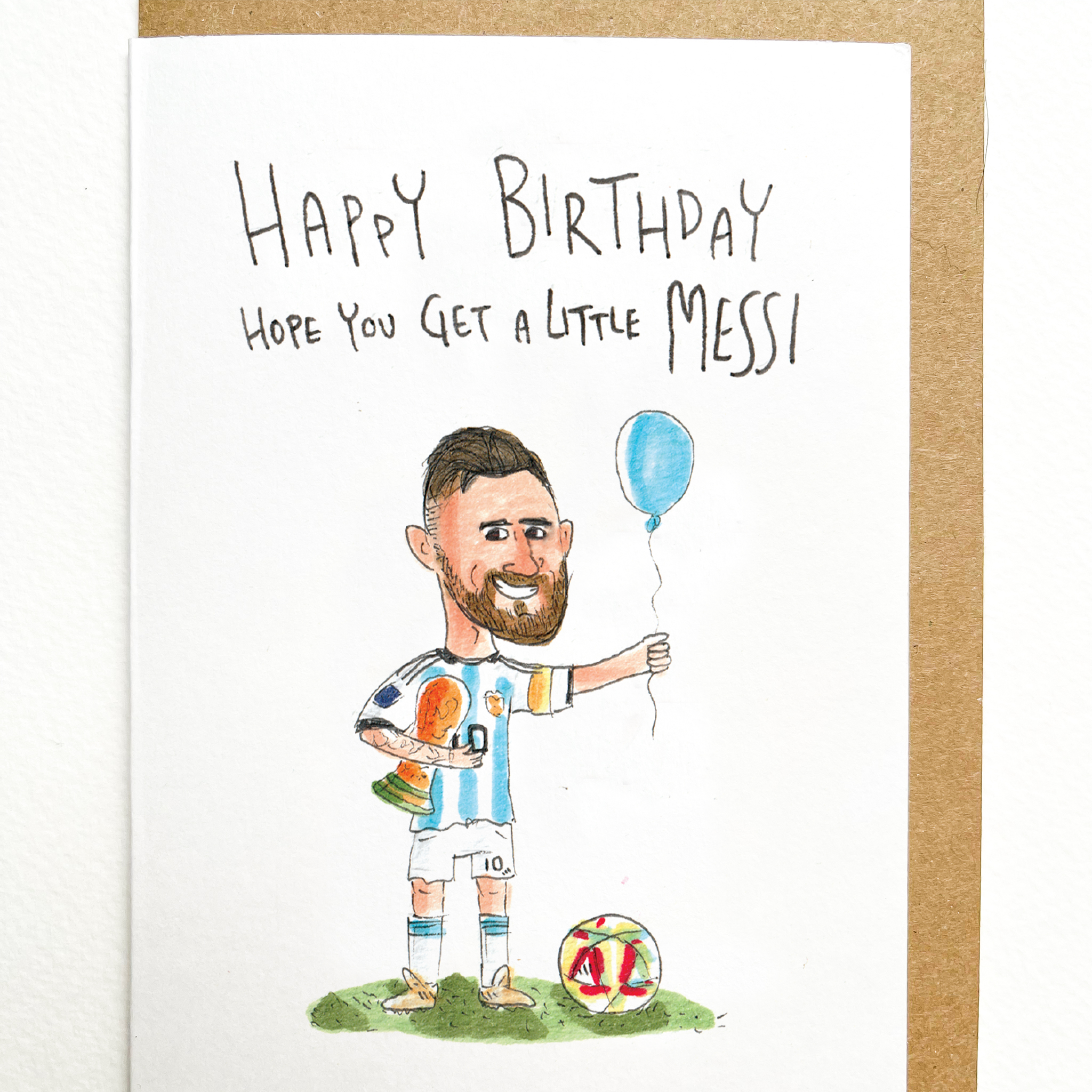 Happy Birthday, hope you get a Little Messi - Football fans