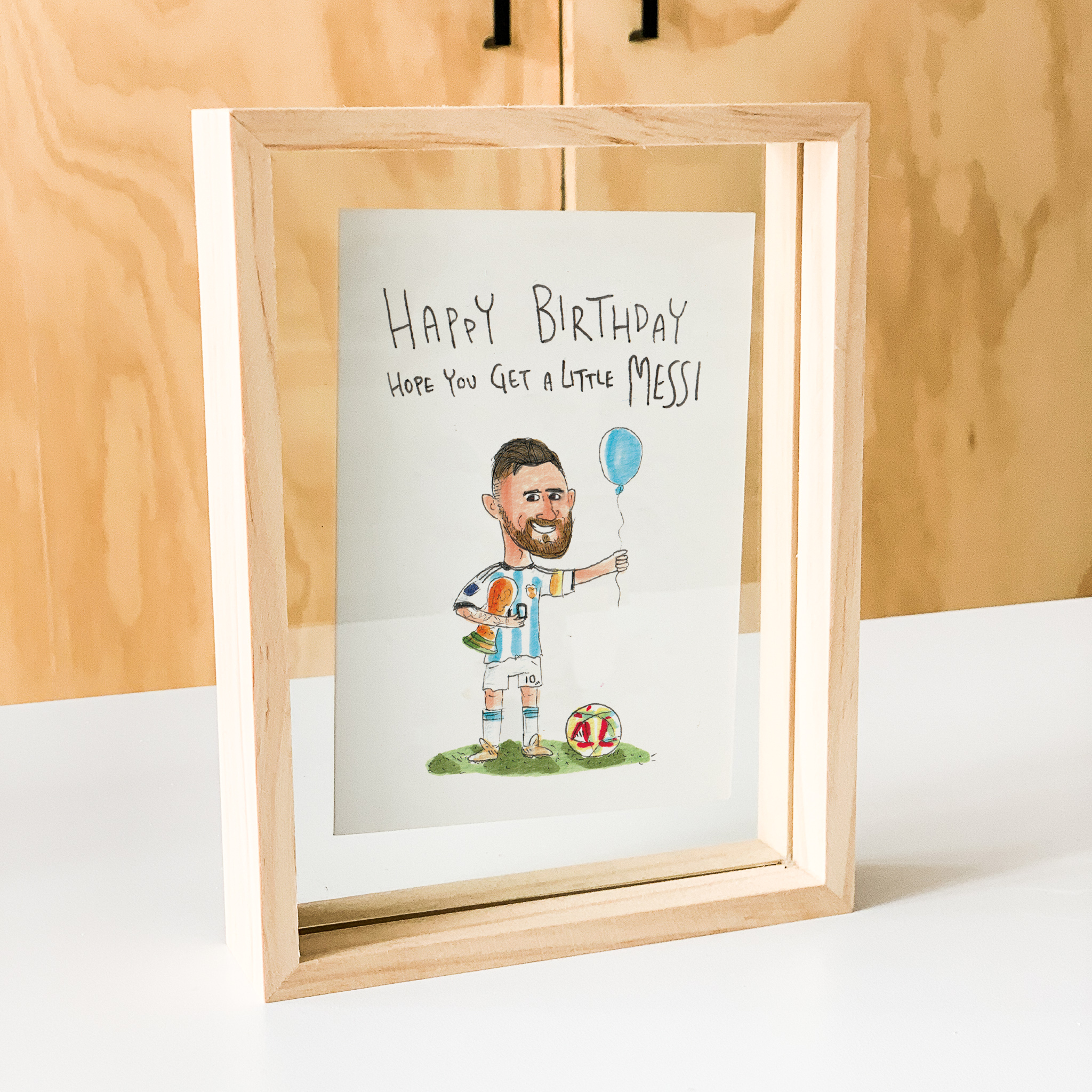 Happy Birthday, hope you get a Little Messi - Football fans