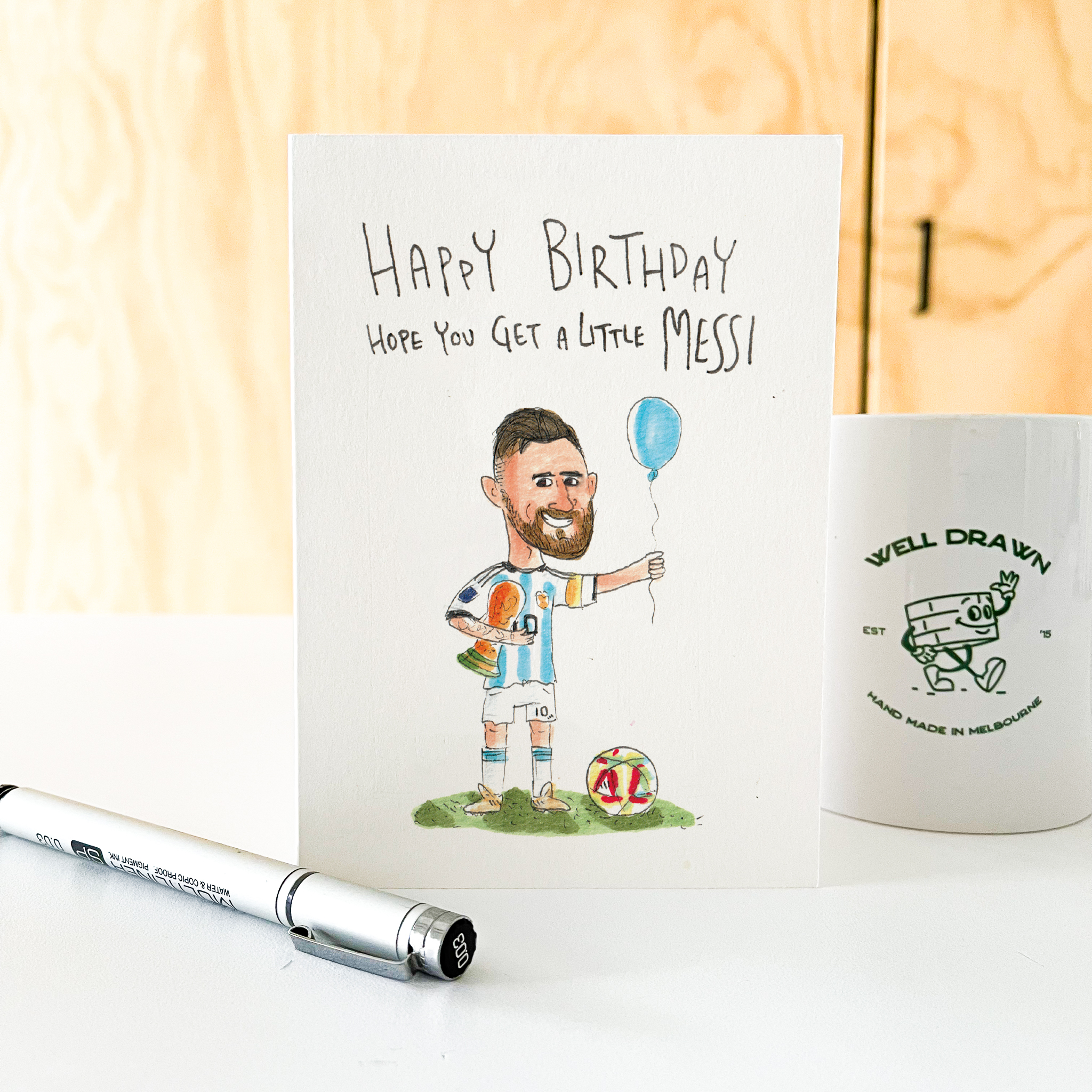 Happy Birthday, hope you get a Little Messi - Football fans
