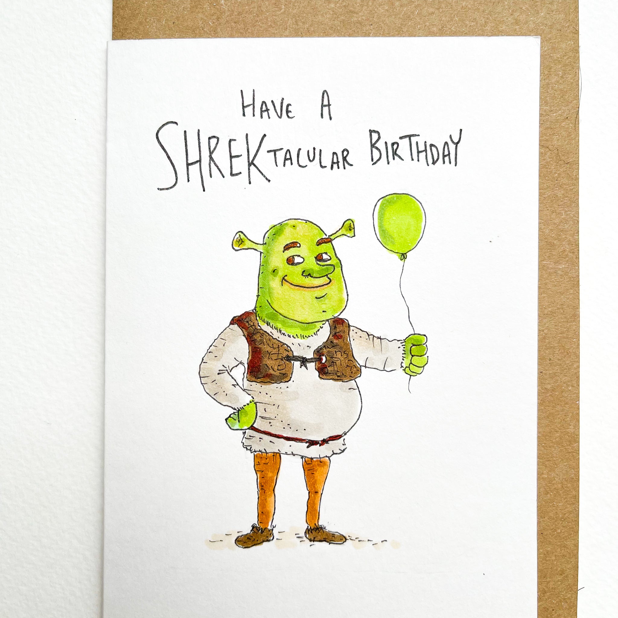 Have a Shrektacular Birthday - Well Drawn